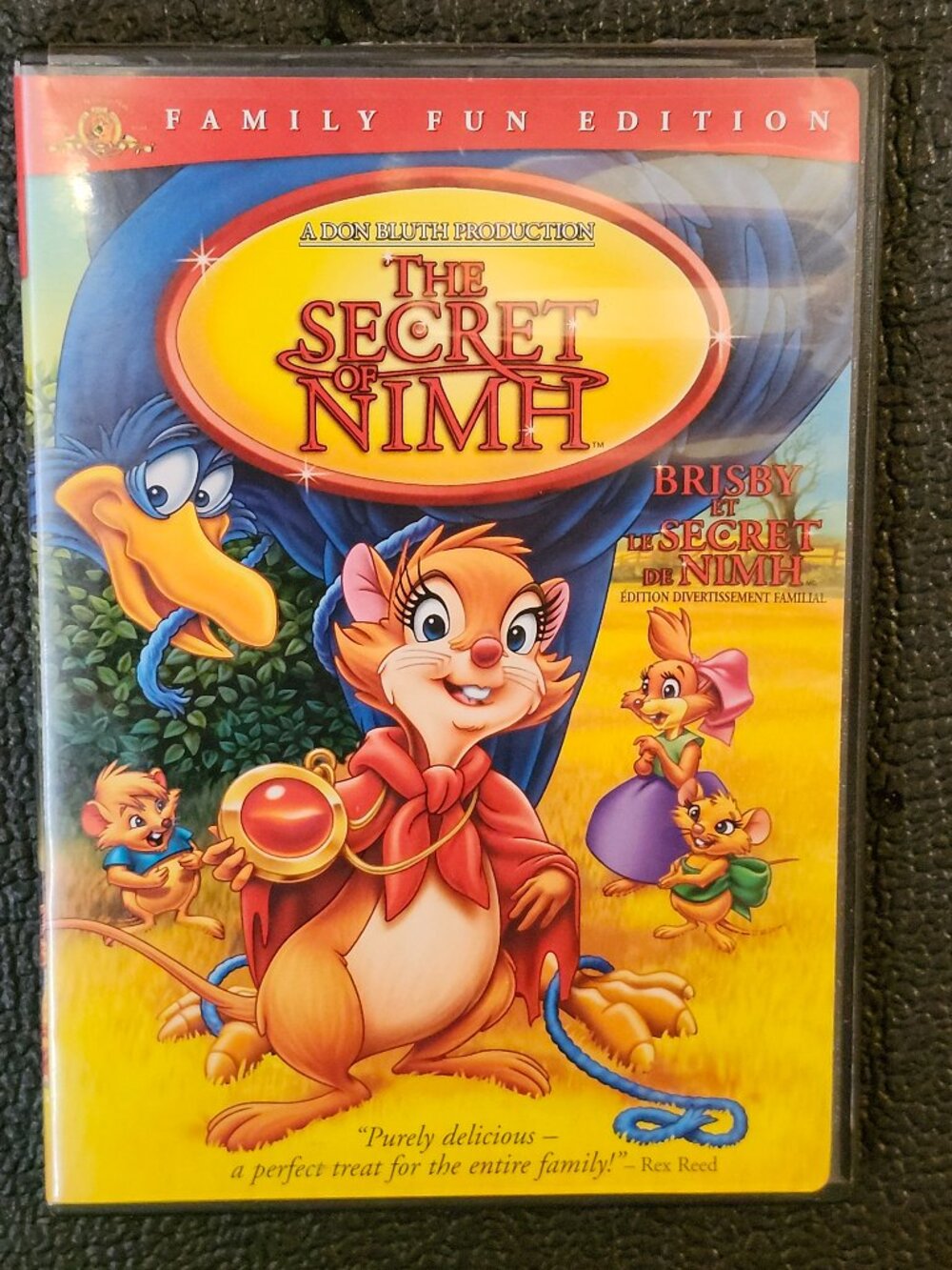 The Secret of NIMH Family Fun Edition, Don Bluth Classic Animated Movie DVD